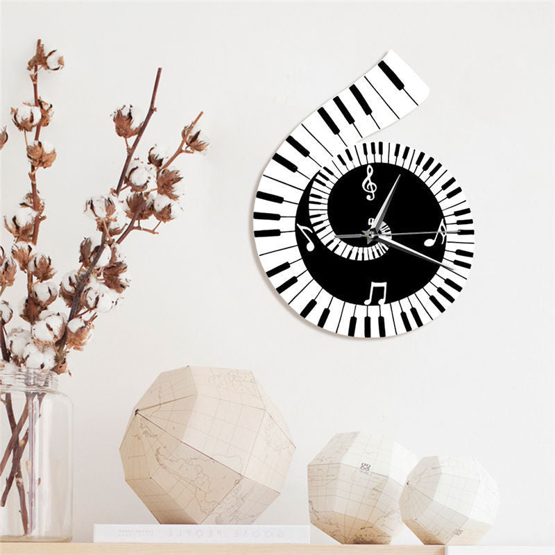 Melody Time - Treble Clef Wall Clock!