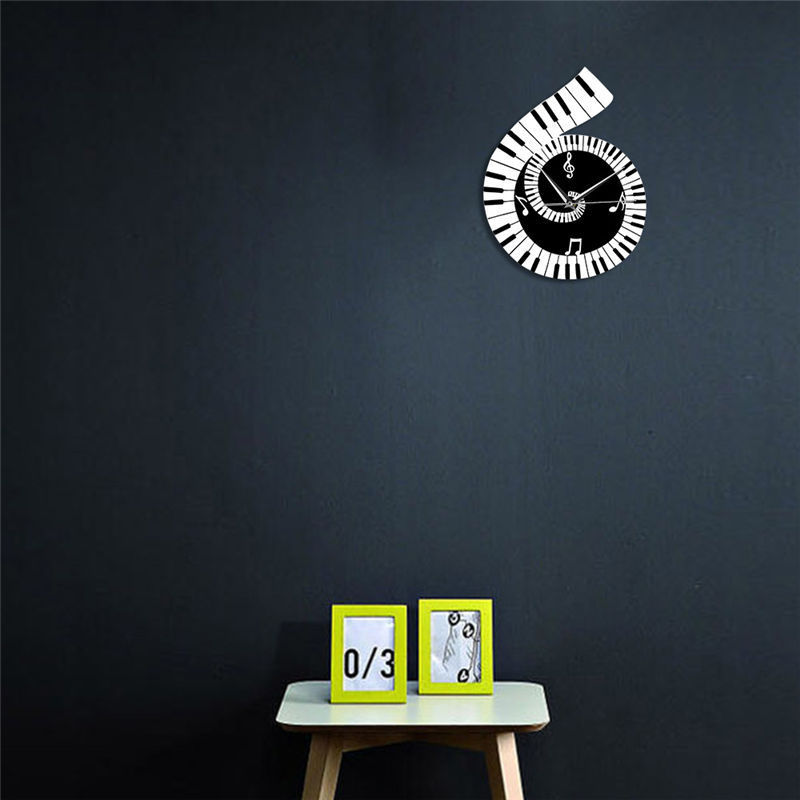Melody Time - Treble Clef Wall Clock!
