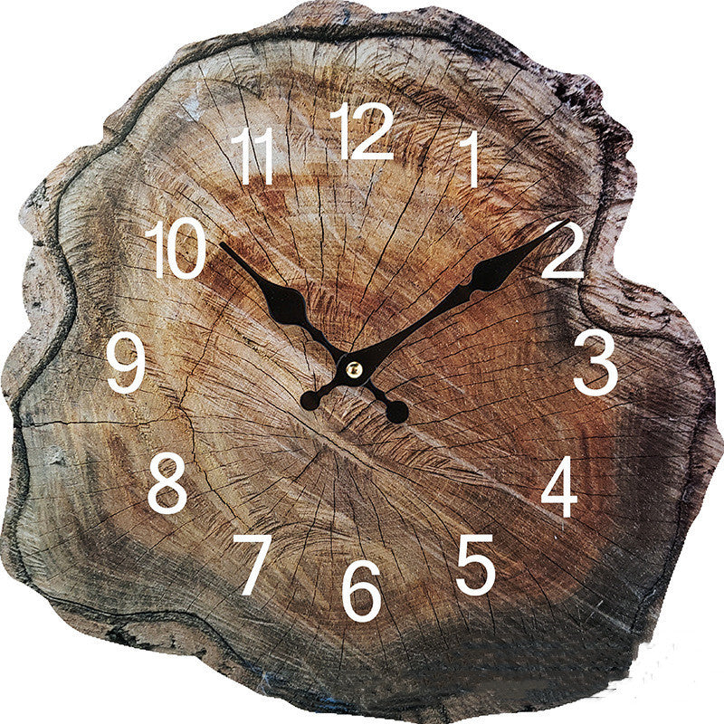 Silent Wooden Clock - Timeless Elegance!