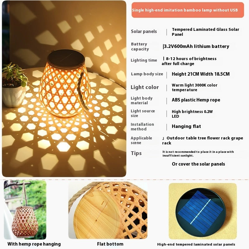 Vibrant Solar Lantern - Add Charm and Illumination!