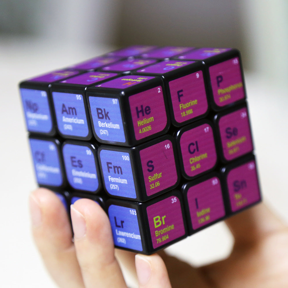 Chemical Periodic Table Rubik's Cube